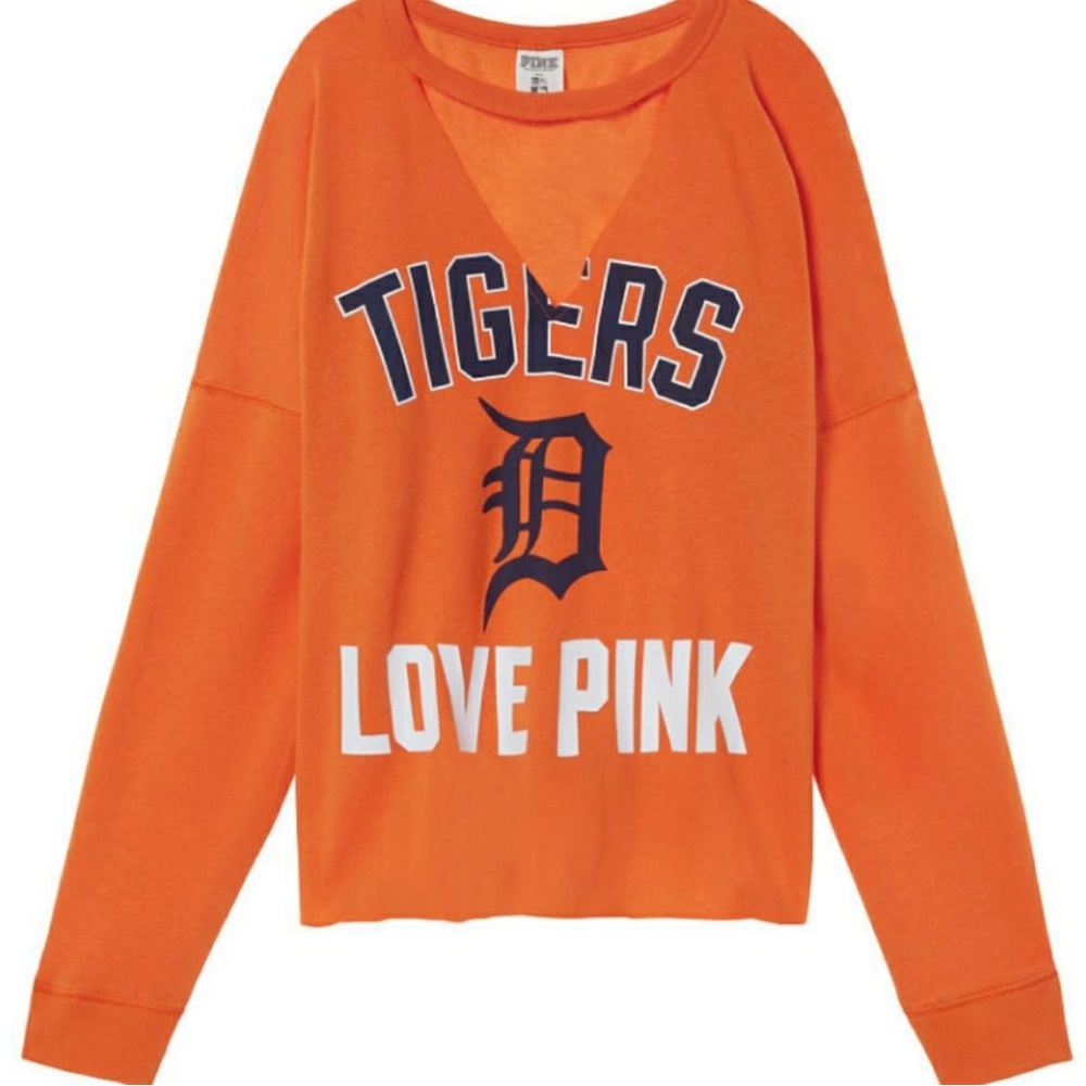 COPY - Victoria’s Secret Pink Detroit Tigers sweatshirt